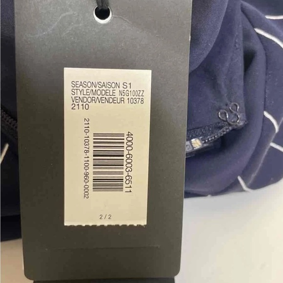 NWT Armani Exchange Navy Blue Skirt size 2 - Picture 4 of 6